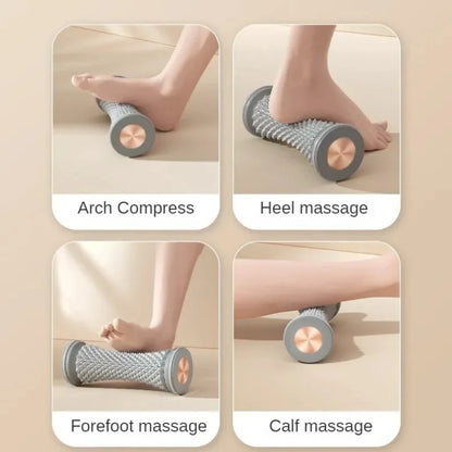 Foot Leg Roller Massager Yoga Plantar Fascia Home Fitness Fingerpressure Board Deep Muscle Relaxation Massage Ergonomic