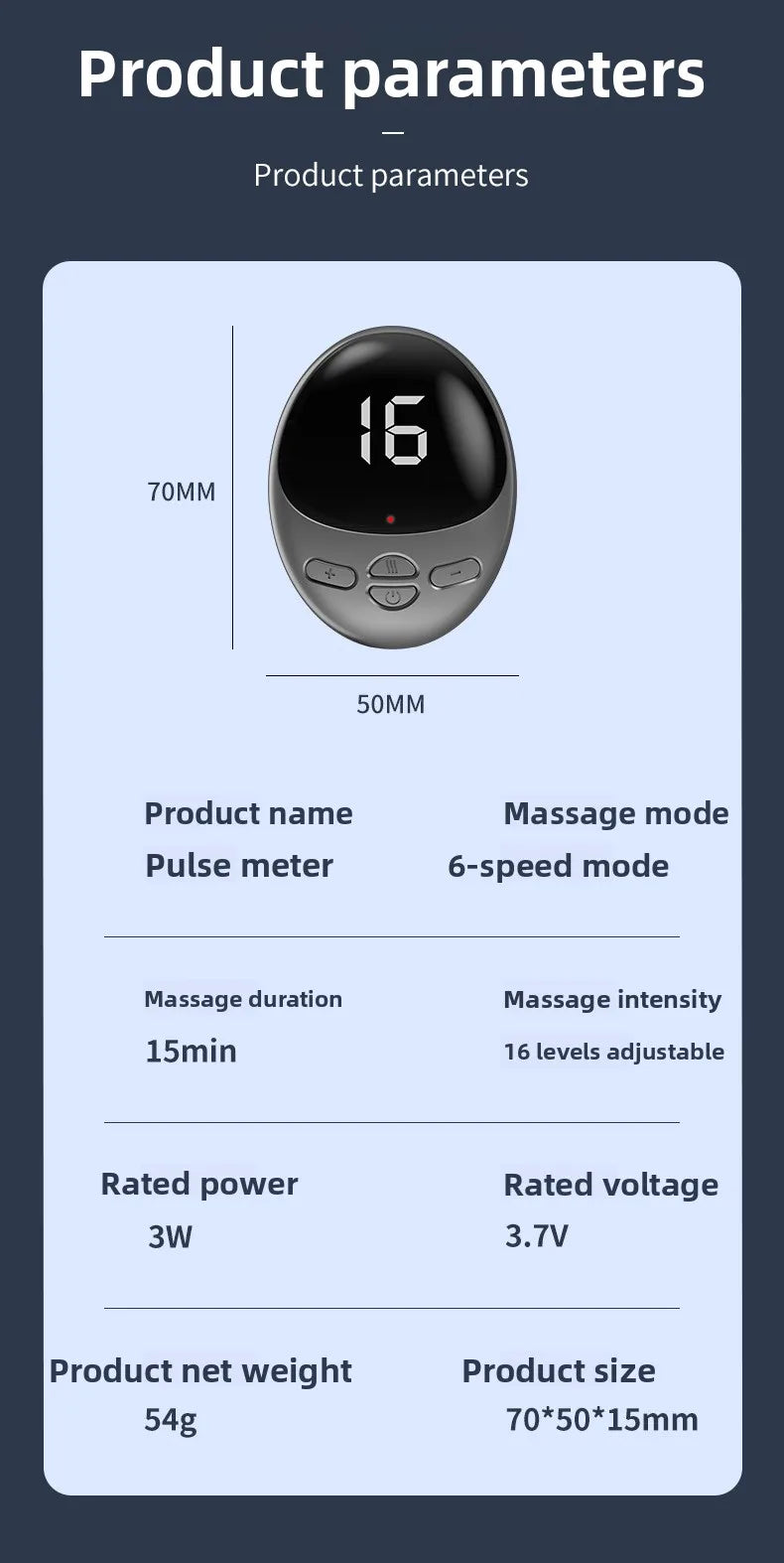 EMS Mini Massage Patch Shoulder and Neck Pulse Therapy Device Portable Electric Neck Massager Smart Cervical Massager