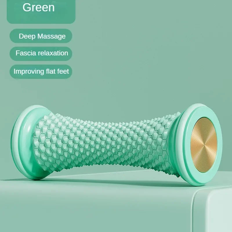 Foot Leg Roller Massager Yoga Plantar Fascia Home Fitness Fingerpressure Board Deep Muscle Relaxation Massage Ergonomic