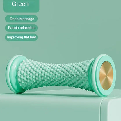 Foot Leg Roller Massager Yoga Plantar Fascia Home Fitness Fingerpressure Board Deep Muscle Relaxation Massage Ergonomic