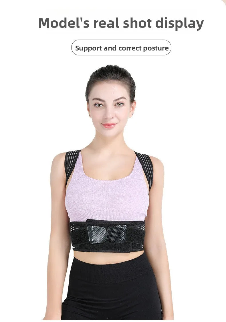 Smart Vibration Posture Corrector, Hunchback Correction Belt, Summer Children's Stretching Posture Belt