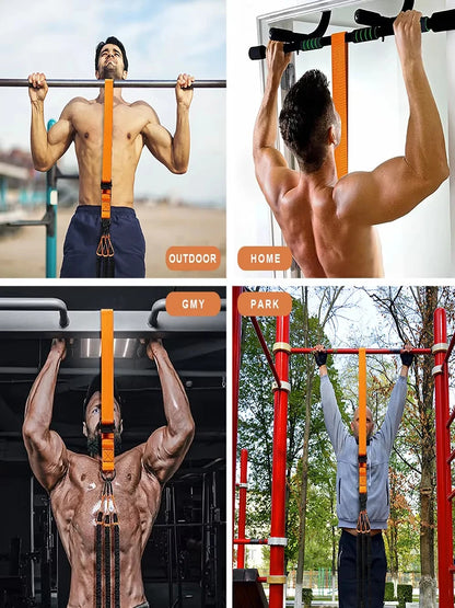Pull Up Assistance Bands Set Resistance Strap for Pull-ups Assist for Men Women Hanging Training Chin-up Workout Body Stretching