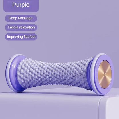 Foot Leg Roller Massager Yoga Plantar Fascia Home Fitness Fingerpressure Board Deep Muscle Relaxation Massage Ergonomic