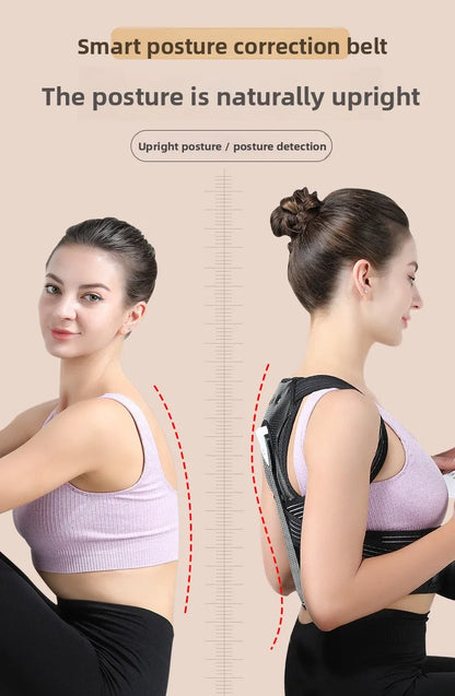 Smart Vibration Posture Corrector, Hunchback Correction Belt, Summer Children's Stretching Posture Belt