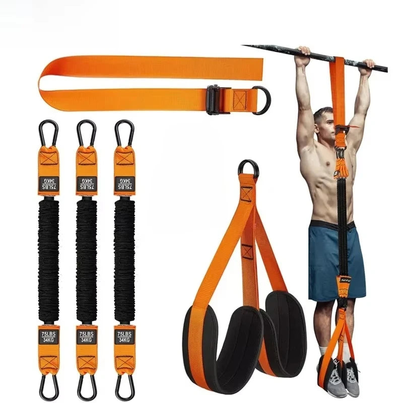 Pull Up Assistance Bands Set Resistance Strap for Pull-ups Assist for Men Women Hanging Training Chin-up Workout Body Stretching