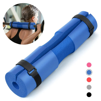 Foam Barbell Bar Cover Pad Weight Lifting Squat Shoulder Protector Support Pad Cushioned Hip Push Bar Protection Pad