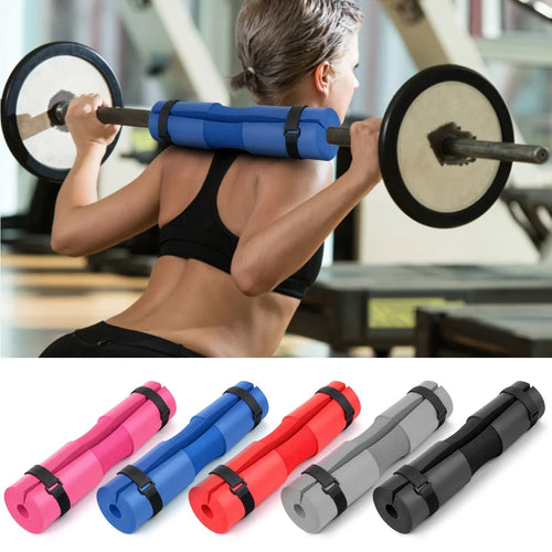 Foam Barbell Bar Cover Pad Weight Lifting Squat Shoulder Protector Support Pad Cushioned Hip Push Bar Protection Pad