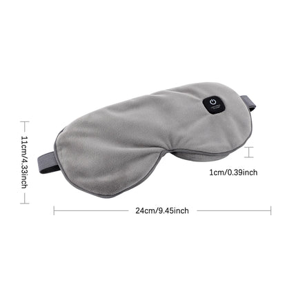 Cordless Heated Eye Mask for Dry Eyes 3 Levels Hot Compress Smart Timing Sleeping Mask Electric Warm Eye Compress for Eye Relief