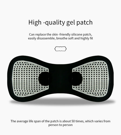 8 Modes 19 Gears Electric Pulse Neck Massager Cervical Back Muscle Pain Relief Tool Shoulder Leg Body Mini Massage Relax Cushion