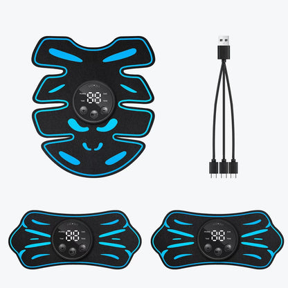 New USB smart timer abdominal massage device, home muscle relaxation fitness equipment for men and women