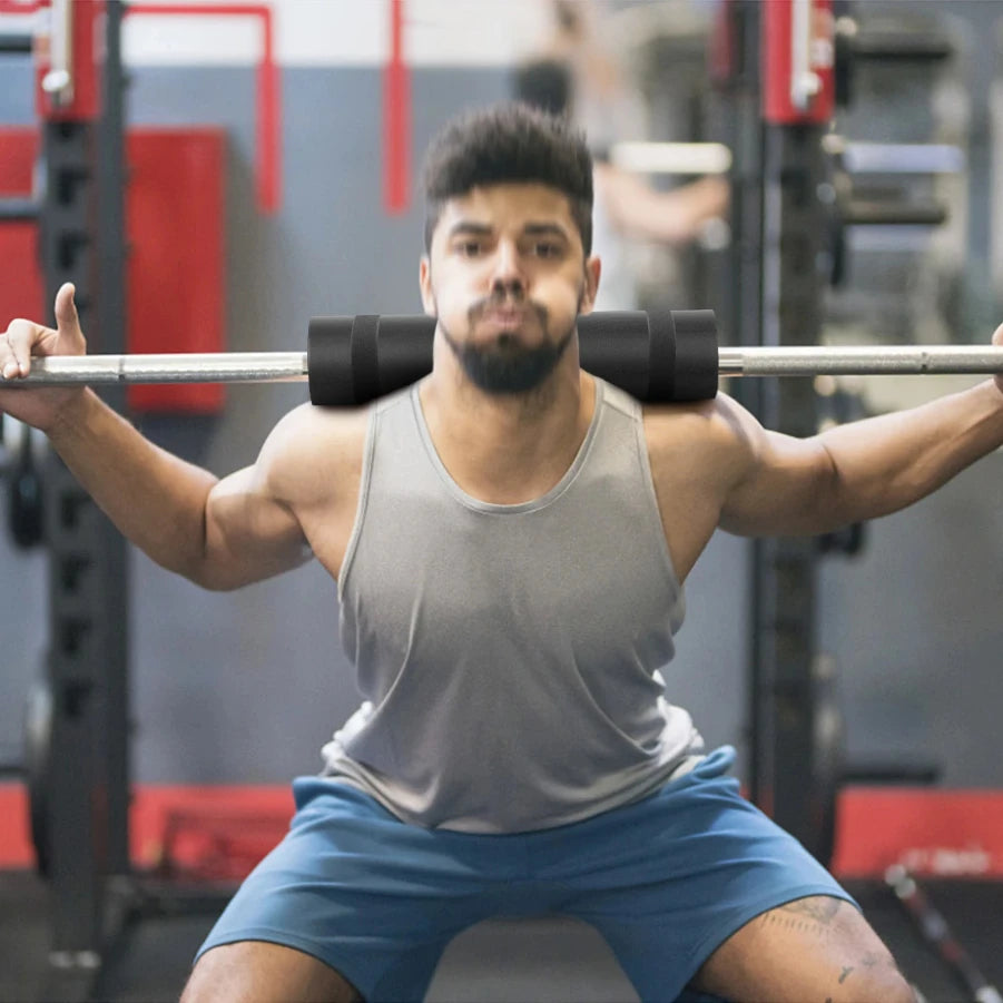 Foam Barbell Bar Cover Pad Weight Lifting Squat Shoulder Protector Support Pad Cushioned Hip Push Bar Protection Pad