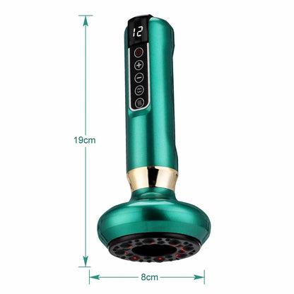 Smart Body Massager Vacuum Suction Device Cellulite Fat Bruning Handheld Chinese Sculpting Heating Cans For Belly Back Massage