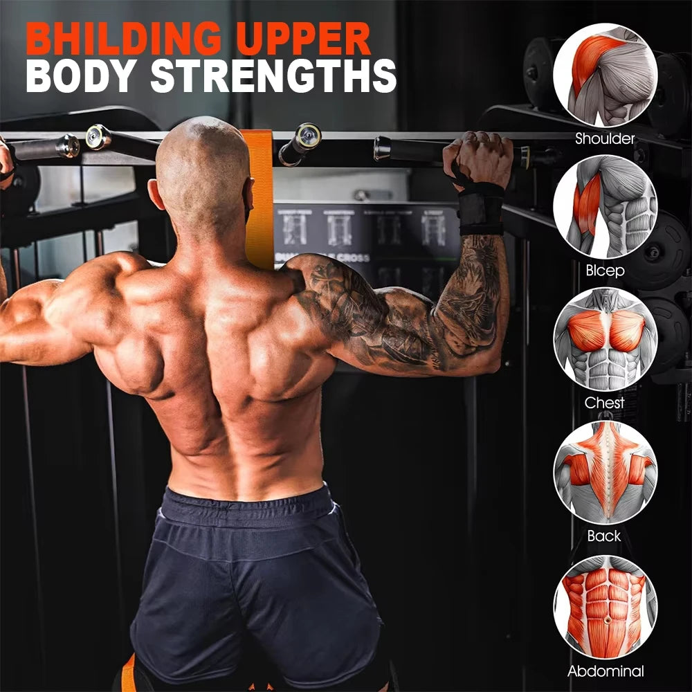 Pull Up Assistance Bands Set Resistance Strap for Pull-ups Assist for Men Women Hanging Training Chin-up Workout Body Stretching