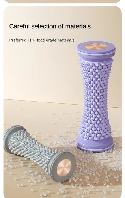 Foot Leg Roller Massager Yoga Plantar Fascia Home Fitness Fingerpressure Board Deep Muscle Relaxation Massage Ergonomic