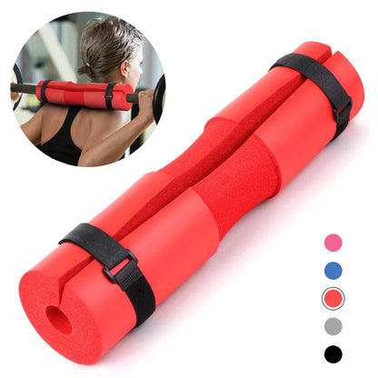 Foam Barbell Bar Cover Pad Weight Lifting Squat Shoulder Protector Support Pad Cushioned Hip Push Bar Protection Pad