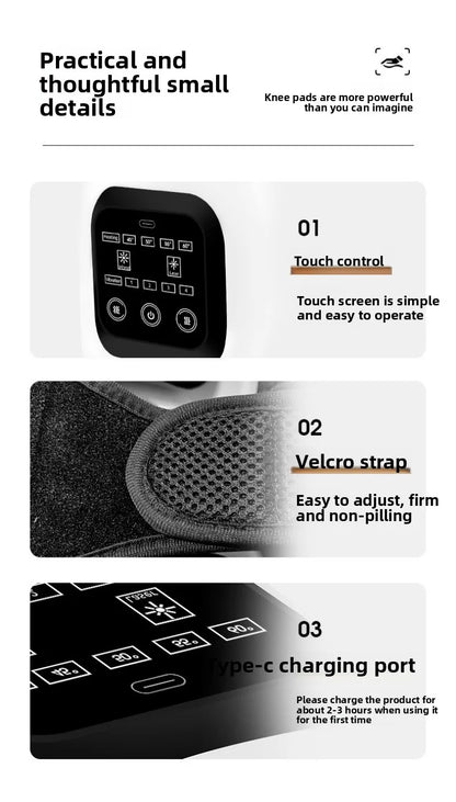 Portable Protable Knee Massager for Joint And Muscle Relaxation Elbow & Shoulder Massage Machine