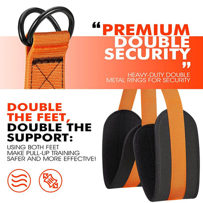 Pull Up Assistance Bands Set Resistance Strap for Pull-ups Assist for Men Women Hanging Training Chin-up Workout Body Stretching
