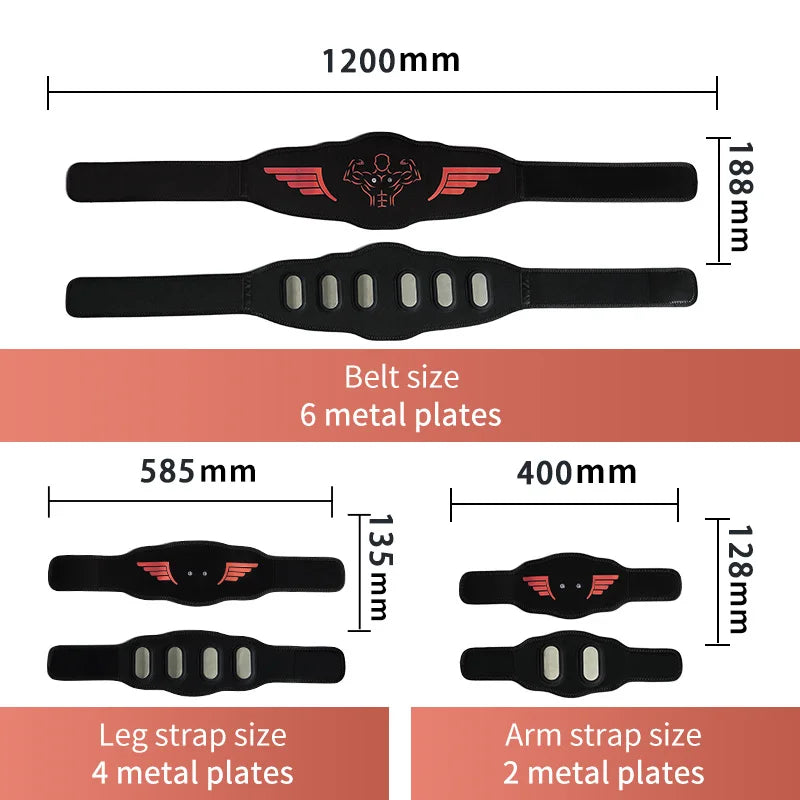 Smart EMS muscle stimulator; home muscle exercise massager; fat burning fitness device
