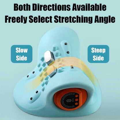 Electric Neck Cervical Traction Massager Vibration Kneading Massage Pillow Ergonomic Head Pillow Home Relax Tool