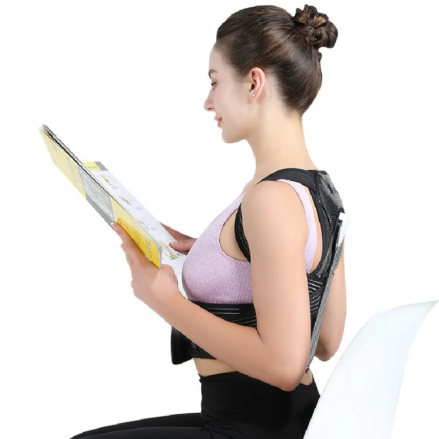 Smart Vibration Posture Corrector, Hunchback Correction Belt, Summer Children's Stretching Posture Belt