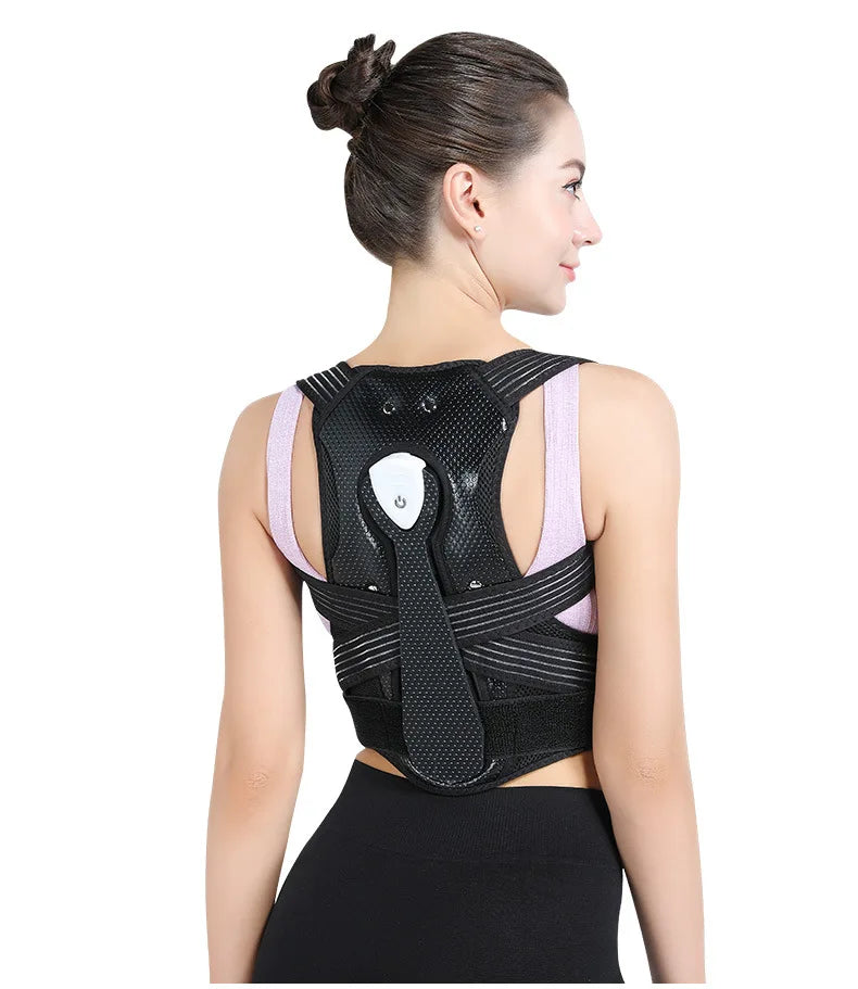 Smart Vibration Posture Corrector, Hunchback Correction Belt, Summer Children's Stretching Posture Belt