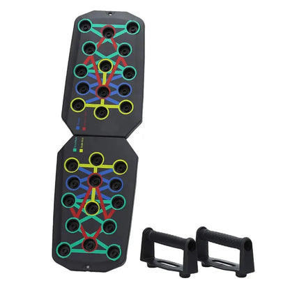 Push-up board, portable multi-function push-up board, high-load push-up board, fitness, multi-part home training good helper