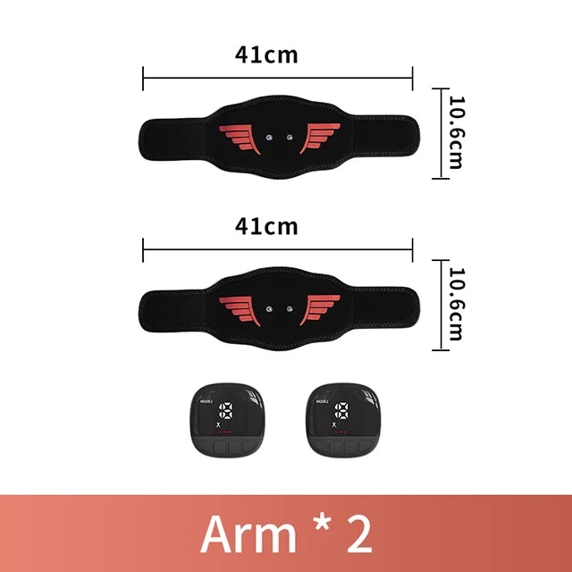 Smart EMS muscle stimulator; home muscle exercise massager; fat burning fitness device