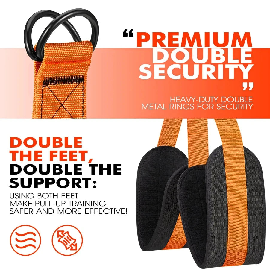 Pull Up Assistance Bands Set Resistance Strap for Pull-ups Assist for Men Women Hanging Training Chin-up Workout Body Stretching