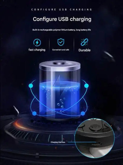 New USB smart timer abdominal massage device, home muscle relaxation fitness equipment for men and women