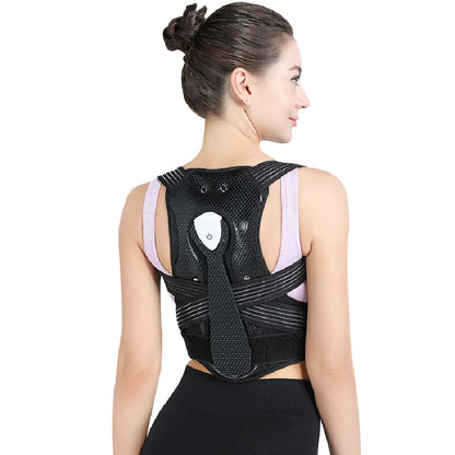 Smart Vibration Posture Corrector, Hunchback Correction Belt, Summer Children's Stretching Posture Belt