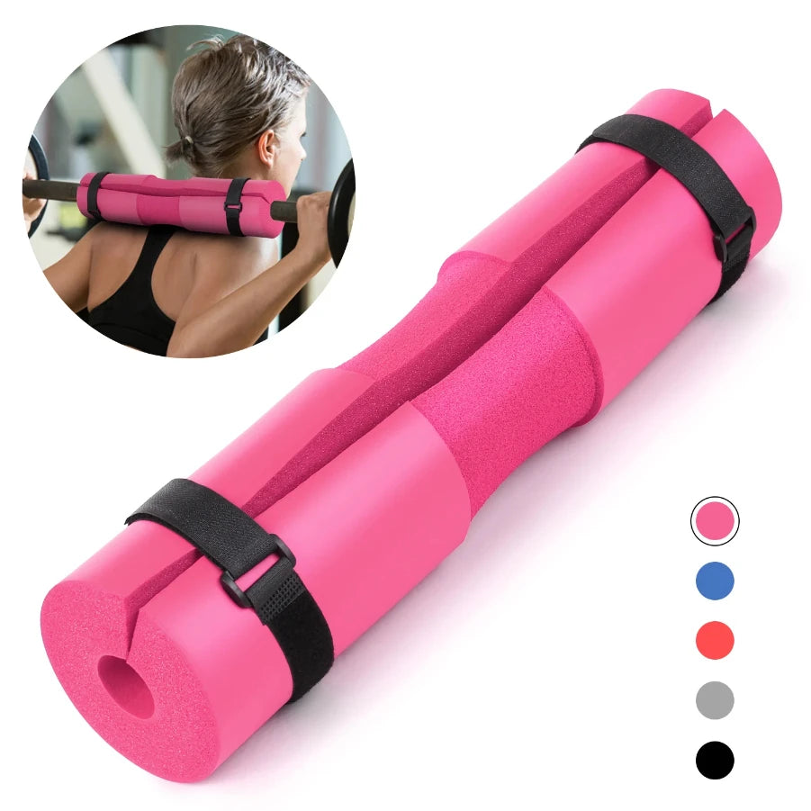 Foam Barbell Bar Cover Pad Weight Lifting Squat Shoulder Protector Support Pad Cushioned Hip Push Bar Protection Pad