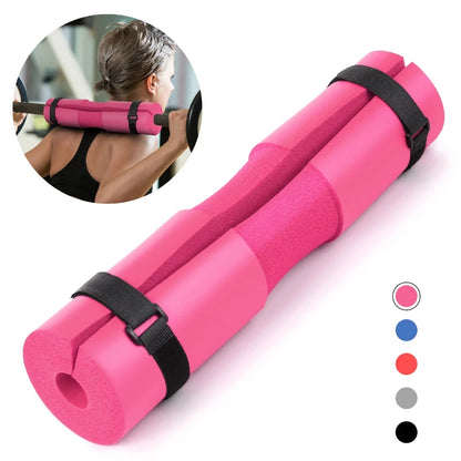 Foam Barbell Bar Cover Pad Weight Lifting Squat Shoulder Protector Support Pad Cushioned Hip Push Bar Protection Pad